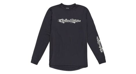 Camiseta de manga larga troy lee designs ruckus ride negra