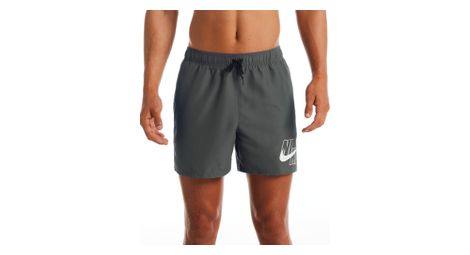 Short de bain nike swim gris homme