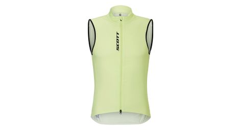 Chaleco cortavientos Scott Pro amarillo