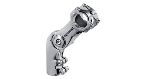 Ergotec octopus 2 verstelbare stuurpen 0/60° 25.4mm silver