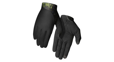 Gants longs giro trixter noir / vert