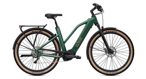 O2 feel vern adventure power 8.1 mid shimano deore 10v 720 wh 27.5'' emerald green  mountain bike elettrica