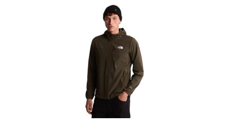 Chaqueta Softshell The North Face Nimble 2.0 Hoodie verde para hombre