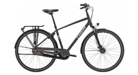 Vélo de ville trek district 1 equiped shimano nexus 7v matte dnister black 2023