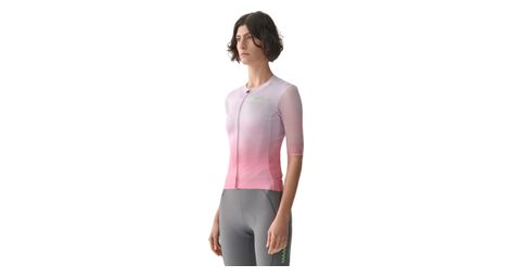 Maillot manches courtes femme maap blur pro air 3.0 rose