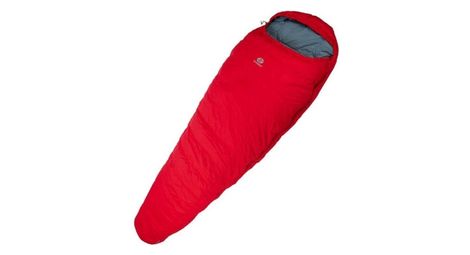 Sac de couchage momie SirJoseph trekking Rimo III 600-gauche 190 cm-Rouge