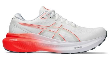 Asics gel kayano 30 running shoes white red