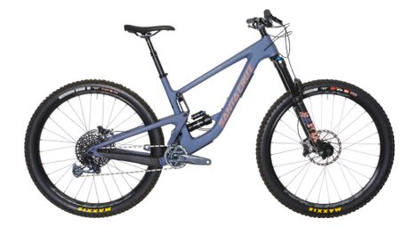 Produit reconditionné - vtt tout-suspendu santa cruz megatower carbon c sram gx eagle 12v bleu 2022