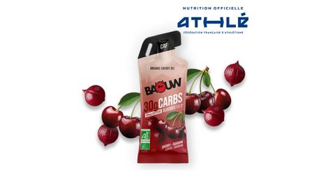 Gel Energétique Stick Baouw Cerise/Guarana - 44g
