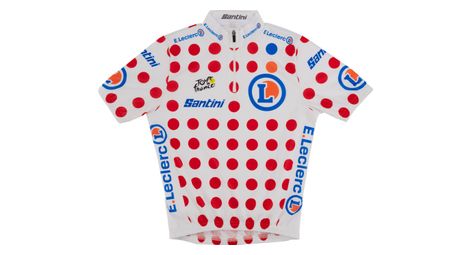 Santini Tour de France Kurzarm-Trikot für Kinder – Bester Bergfahrer