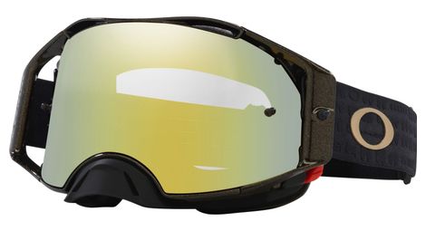 Masque oakley airbrake mx 50th anniversary / 24k iridium / ref : oo7046-g2