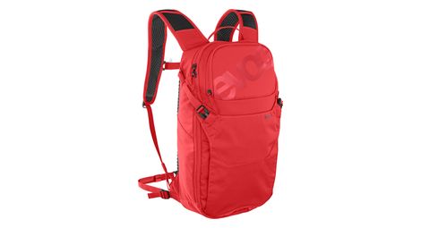 Mochila evoc ride 8l + bolsa de agua 2l roja