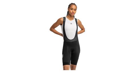 Cuissard vélo court femme Cyclisme Kaufmann Noir