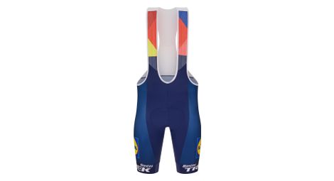 Pantaloncini santini team lidl-trek 2025 uomo blu
