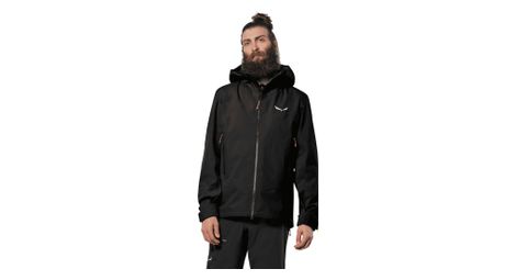 Veste Impermeable Salewa Ortles Gore-Tex 3L Noir Homme