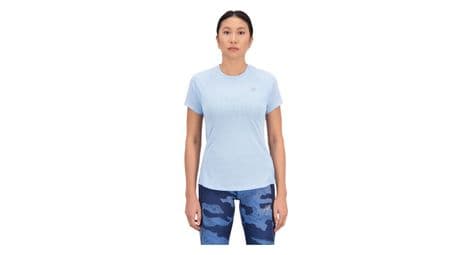 New balance impact run damen kurzarmtrikot blau s