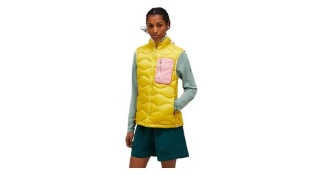 Chaqueta sin mangas Peak Performance Helium Utility Down Amarillo Mujer