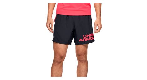 Under armour speed stride graphic 7 shorts 1350169-001 homme short noir