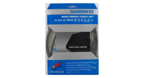 Shimano kit cables et gaines frein dura ace 9000 gris