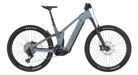 VTT Électrique Tout-Suspendu Scott Patron eRide 910 Sram 12V 800Wh Bosch 100 Nm 29'' Gris/Bleu 2025 T.L 179/189cm - Produit Reconditionné