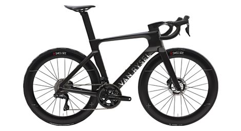 Vélo de Route Van Rysel RCR-F Pro Shimano Dura Ace Di2 12V 700 mm Noir Carbon Raw Signature