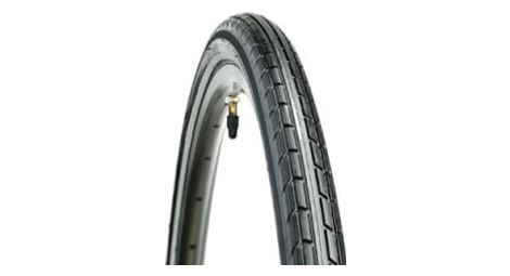 Cst pneu exterieur tradition 28 x 1 3 8 noir avec bandes blanches