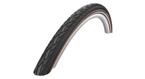 Schwalbe pneu exterieur road cruiser 28 x 1 75 noir brun reflection