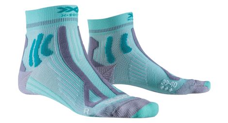 X-socks trail run energy 4.0 calzini da donna verde/grigio chiaro 35-36