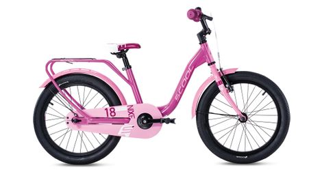 Vélo enfant S'COOL niXe - 1 vitesse - Rose/Rose bébé