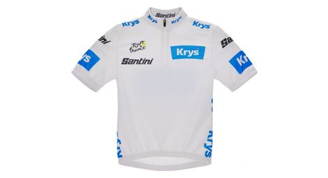Maillot Manches Courtes Santini Tour de France Meilleur Jeune Enfant