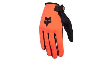 Gants longs fox ranger orange