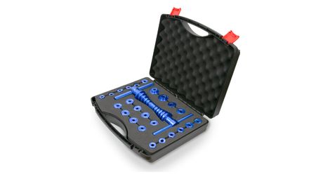 Kit professionnel d’installation de roulements pour vélo avec boîte - compatible moyeu de roue