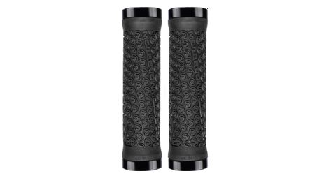 Paire de grips lizard skins lock on moab noir lock