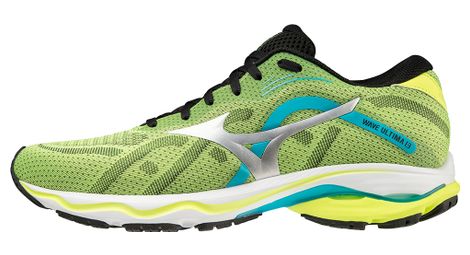 Chaussures de running mizuno wave ultima 13 jaune bleu