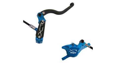 Hope xcr pro x2 disc break - front blue black hose