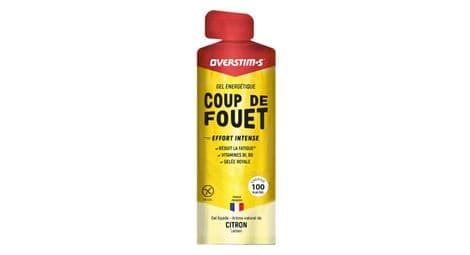 Gel énergétique overtsims coup de fouet citron 34g