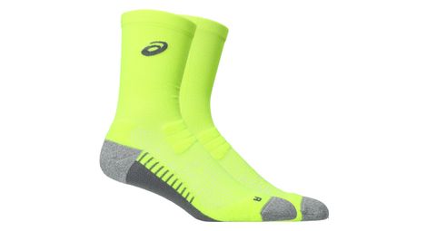 Calcetines asics performance run crew amarillos