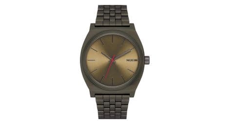 Nixon time teller unisex-uhr olivgrün/grün