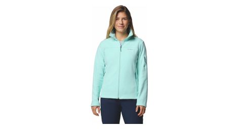Columbia Fast Trek II Long Sleeve Fleecejacke Türkis Damen