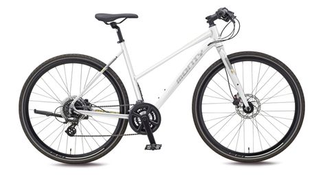 Monty indie bicicleta ciudad mujer shimano altus 7s 700 mm blanca 2022