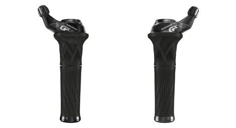 SRAM Paire de Grip Shift GX Double Plateaux Noir