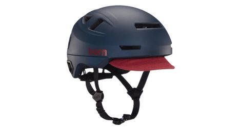 Casque bern hudson mat bleu