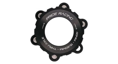 Pride racing centerlock disc adapter black