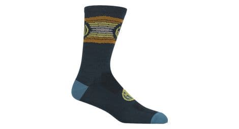 Giro sesonal merinos wool socks blue / yellow