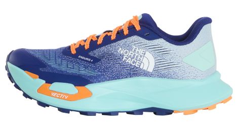 Zapatillas de trail The North Face Vectiv Enduris 4 azul/naranja para mujer