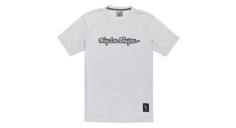 Maillot manches courtes troy lee designs skyline ride gris