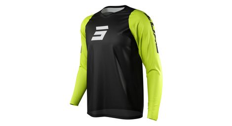 Maillot manches courtes shot neo defender noir / jaune