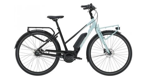 Velo de ville electrique trek district 2 stagger shimano nexus 7v 300wh noir bleu clair 2023