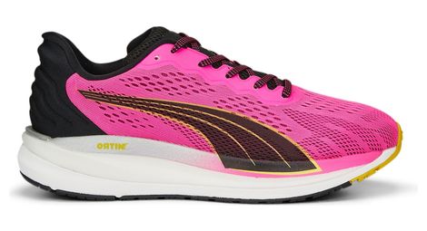 Puma running shoes magnify nitro surge pink / black women's