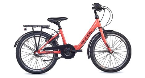 S’COOL chiX, vélo enfant, 3 vitesses, Rouge